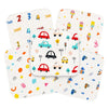 Muslin Rumal Pack of 5, Soft Cotton Hankies 28 x 28 cm, Baby Face Towels, Washcloths, Burp Cloths, Feeding Napkins, Reusable Wip