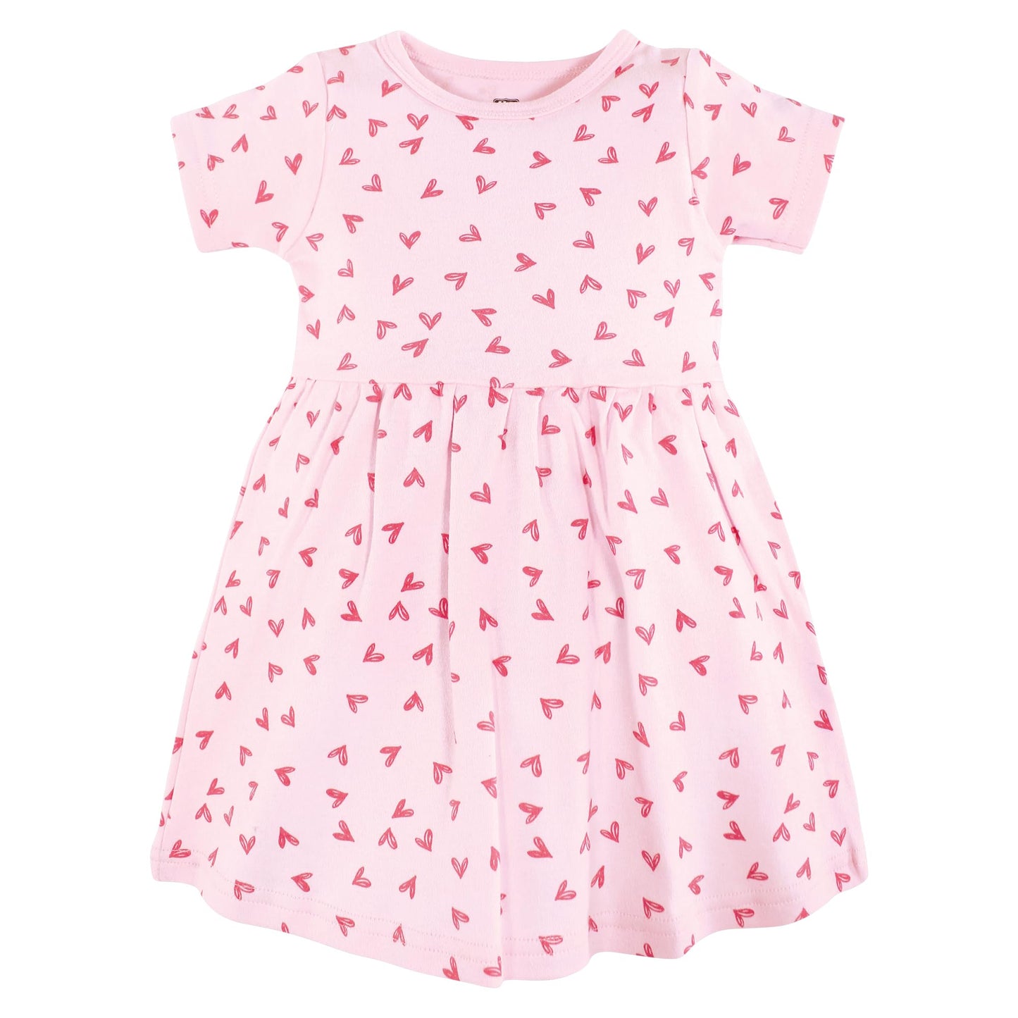 Hudson Baby Baby Girls Cotton Dresses, Botanical, 3-6M (M)