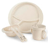 Ozeri Earth Dish Set For Kids, 100% Made From A Plant