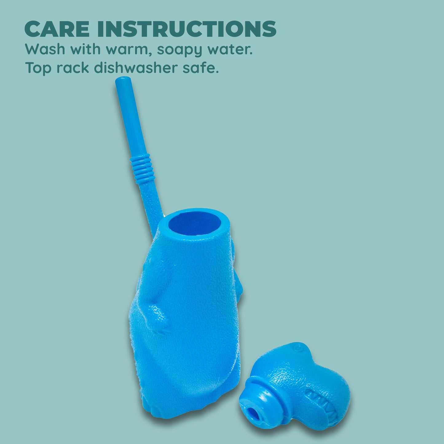 Brite Concepts Dinosaur Shaped Sippy Cup, Bottle For Kids: Holds 6 Oz, Colors Vary, Dinosaur Shaped Sippy Cup For Reducing Spill