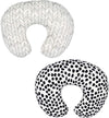 Little Jump 2 Pack Nursing Pillow Cover Slipcover for Breastfeeding Pillows, Soft and Comfortable Safely Fits On Standard Infant