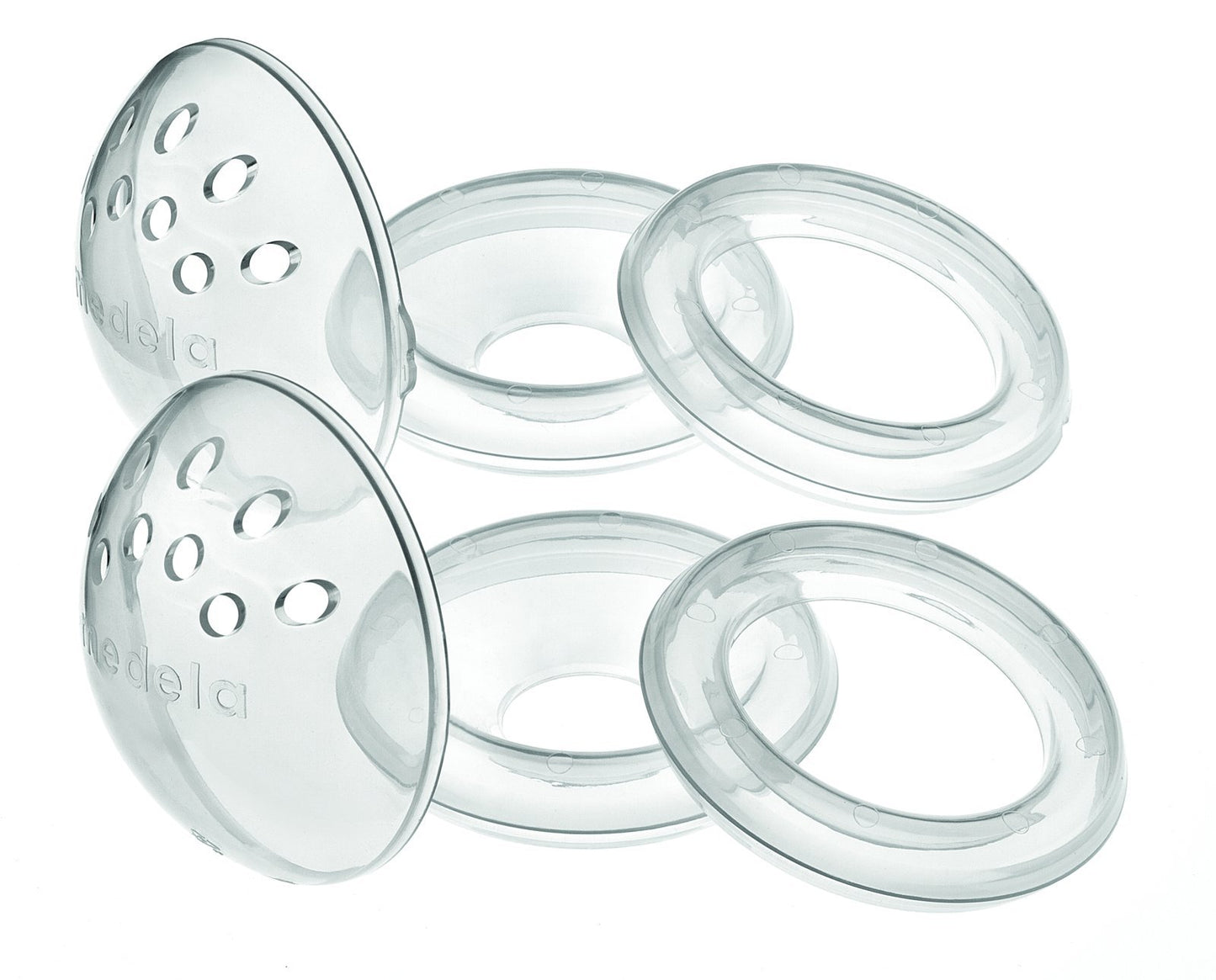 Medela TheraShells Breast Shells, Protect Sore, Flat, or Inverted Nipples While Pumping or Breastfeeding, Natural Appearance and