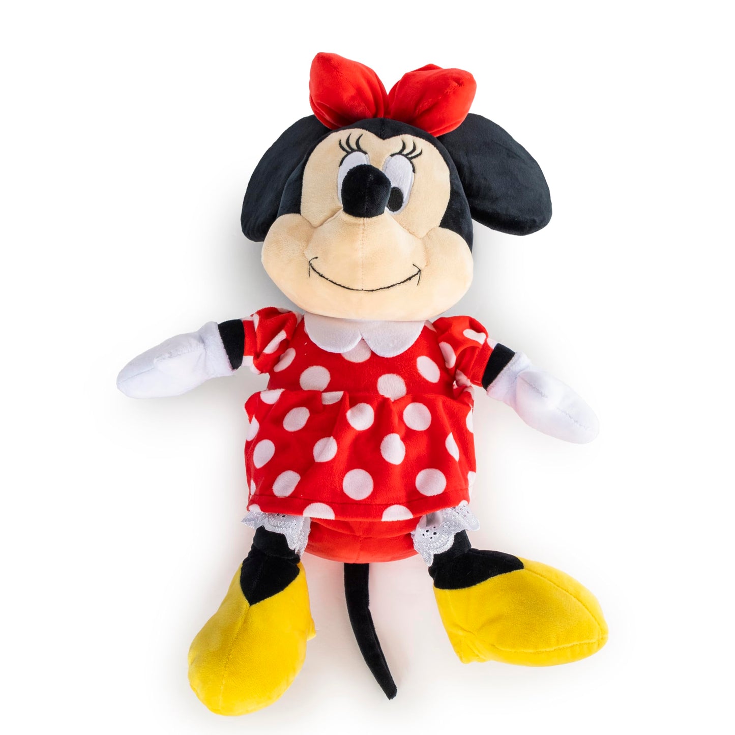 Disney Minnie Mouse Plush Pillow Buddy - Super Soft Character Pillow - Polyester Microfiber, 15 Inches
