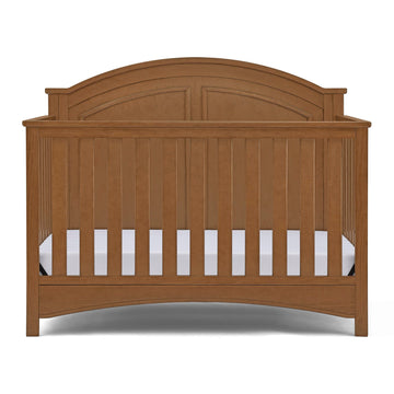 Delta Children Perry 6-In-1 Convertible Crib - Greenguard Gold Certified, Chestnut