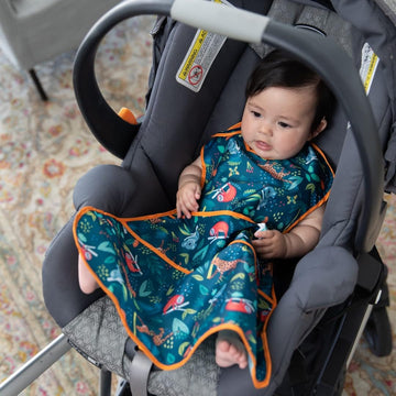 Bumkins Bibs For Girl Or Boy, Superbib Baby And Toddler For 6-24 Months, Full Cover Large Oversize, Essential Must Have For Eati