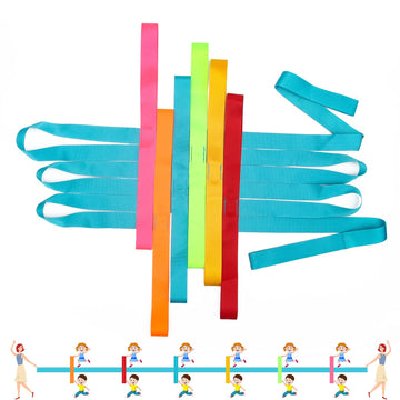 Winspeed Preschool Walking Rope For Daycare, Walking Rope For Student Safety Line Rope For Walking, Colorful Hands Walking Rope