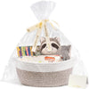 Chicvita Gift Basket Empty To Fill, Woven Baskets For Storage, Small Cute Basket For Baby, Dog Basket, Decorative Basket With Gi