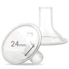 Maymom MyFit 24mm Medium, Two-Piece Design Breastshields, Compatible with Medela Pump Parts; Compatible with Medela PersonalFit
