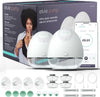 Elvie - Double, Wearable Breast Pump w/App - The Smallest & Quietest - Portable - Hands Free & Discreet - Automated with Four Pe