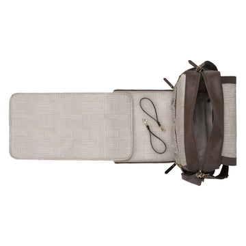 Petunia Pickle Bottom Boxy Backpack, Diaper Bag, Stylish Baby Bag, Spacious Backpack, On-The-Go Moms, Saddle