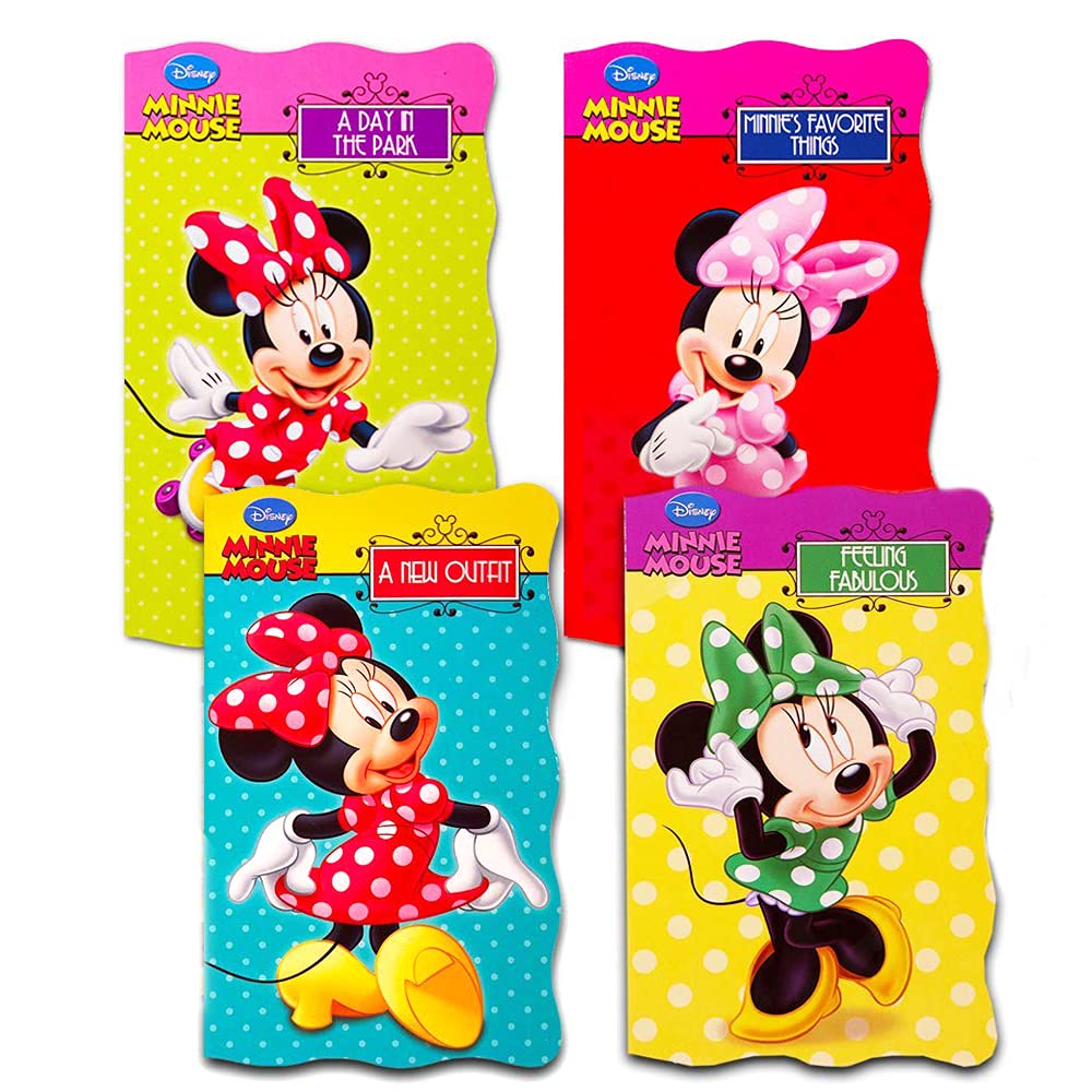 Disney Minnie MouseMy First Books (Set of 4 Shaped Board Books)