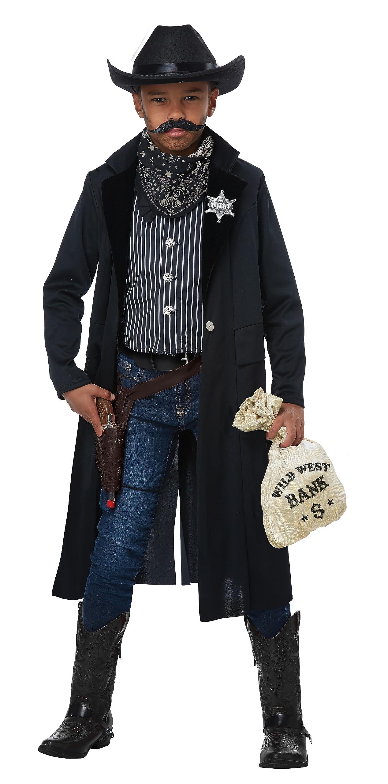 California Costumes Boys Wild West Gunslinger Costume Large