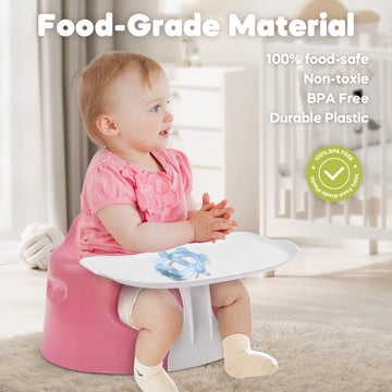 Seat Tray Accessory Compatible With Bumbo Floor Seat, Tray Surface For Feeding And Play, Easy To Clean And Install, For Baby Boy