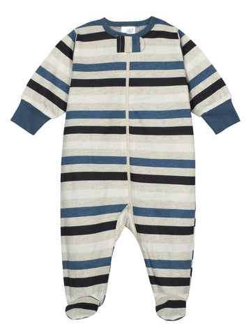 Onesies Brand Baby Boys 4-Pack 'N Plays Footies And Toddler Sleepers, Tiger Blue, 0-3 Months Us