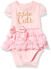 Gerber Baby Girls' Bodysuit Skirt, Tutu Cute, 0-3 Months