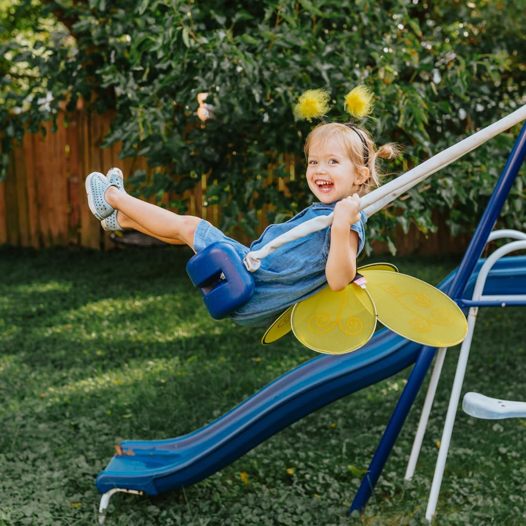 Great Pretenders Bumble Bee Wings With Headband, Yelow/Black (One Size) Dress-Up Play