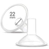 Maymom Myfit Crater Series 22 Mm 2Xtwo-Piece Small Breastshield Compatible With Medela Breast Pumps. Long Nipple Tunnel (44Mm) B