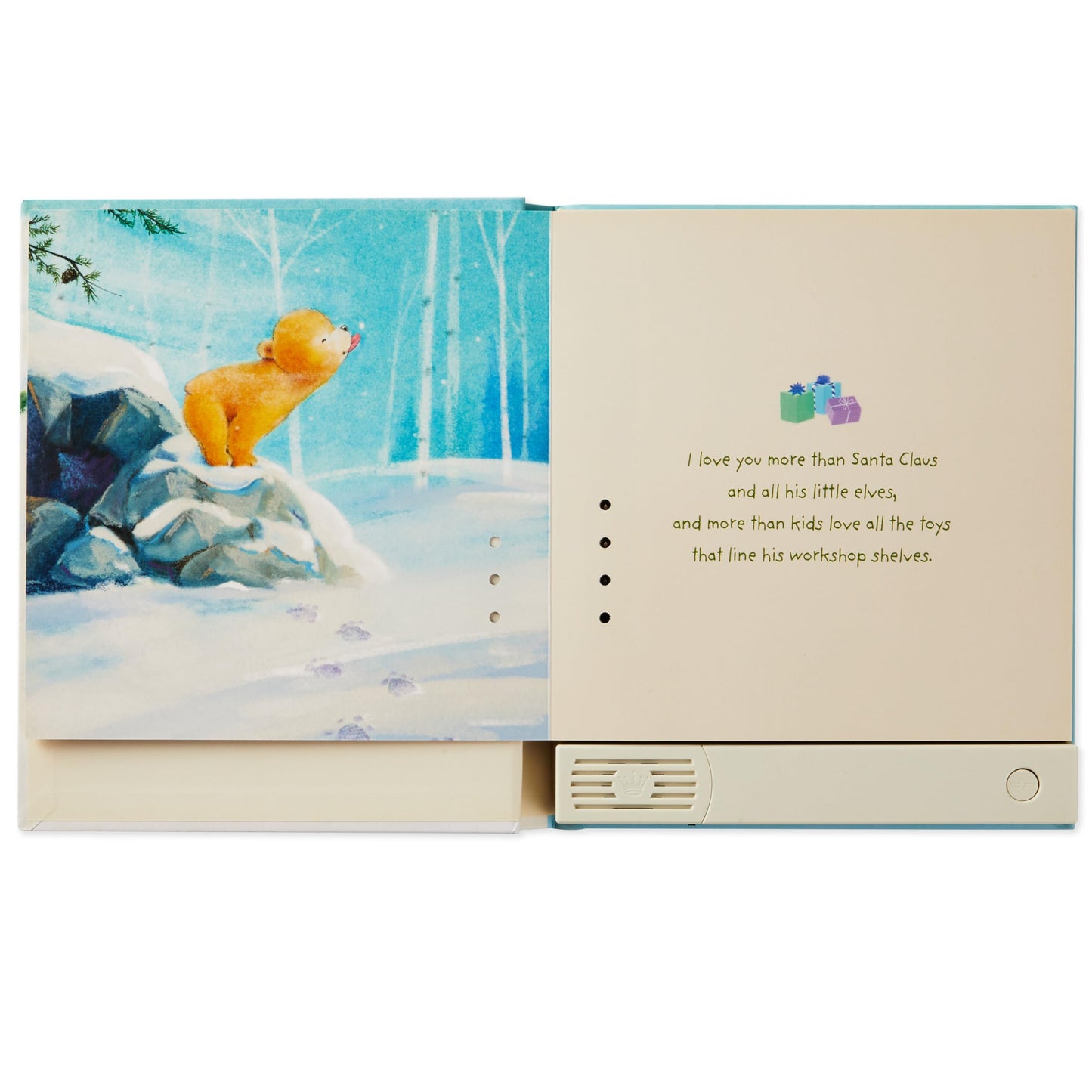 Hallmark Recordable Book for Children (at Christmastime & Always, I Love You)