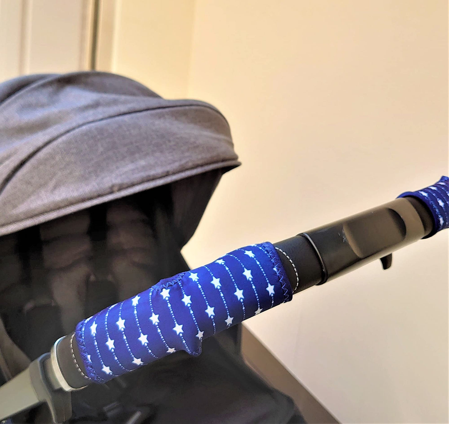 Baby Stroller Handle Covers Grip Covers Handlebar Sleeve Covers Protect Grip Buggy Prams Joggers Handlebar Gloves Shopping Cart