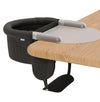 Lalo - The Hook-On Chair with Tray and Footrest - Portable High Chair for Babies and Toddlers up to 37lbs - Compact, Easy-to-Use