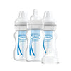 Dr. Brown'S Natural Flow Wide-Neck Anti-Colic Baby Bottles - 8Oz - 3Pk