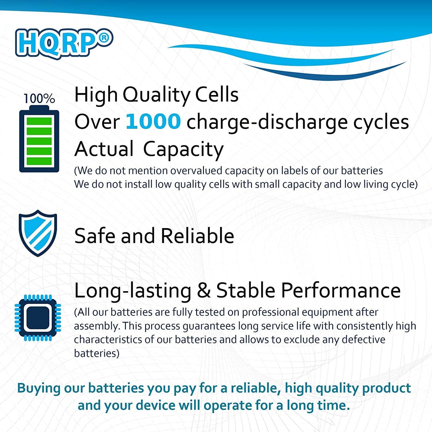 Hqrp Battery Works With Motorola Mbp18 Mbp18Pu Mbp25 Mbp25Pu Mbp26 Mbp26Pu Mbp33 Mbp33Pu Mbp34 Mbp34Pu Mbp36 Mbp36Pu Mbp43 Mbp43