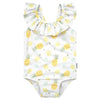 Gerber Girls' One-Piece Swimsuit, Pineapples