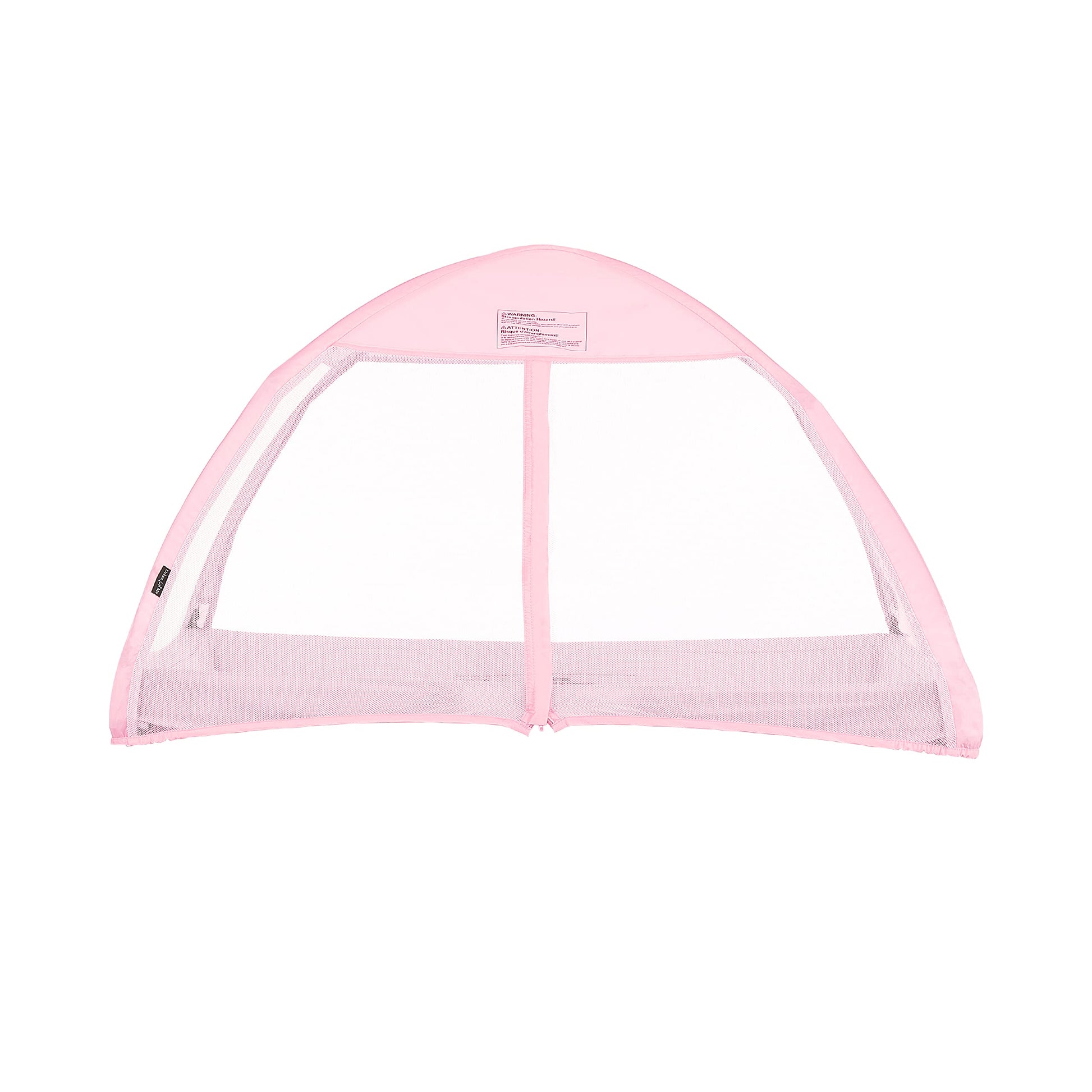 Dream On Me Canopy For Ziggy Playpen Pink/Instant Shade/Attaches Easily/Half Mesh Half Fabric Design/Complete Airflow & Visibili