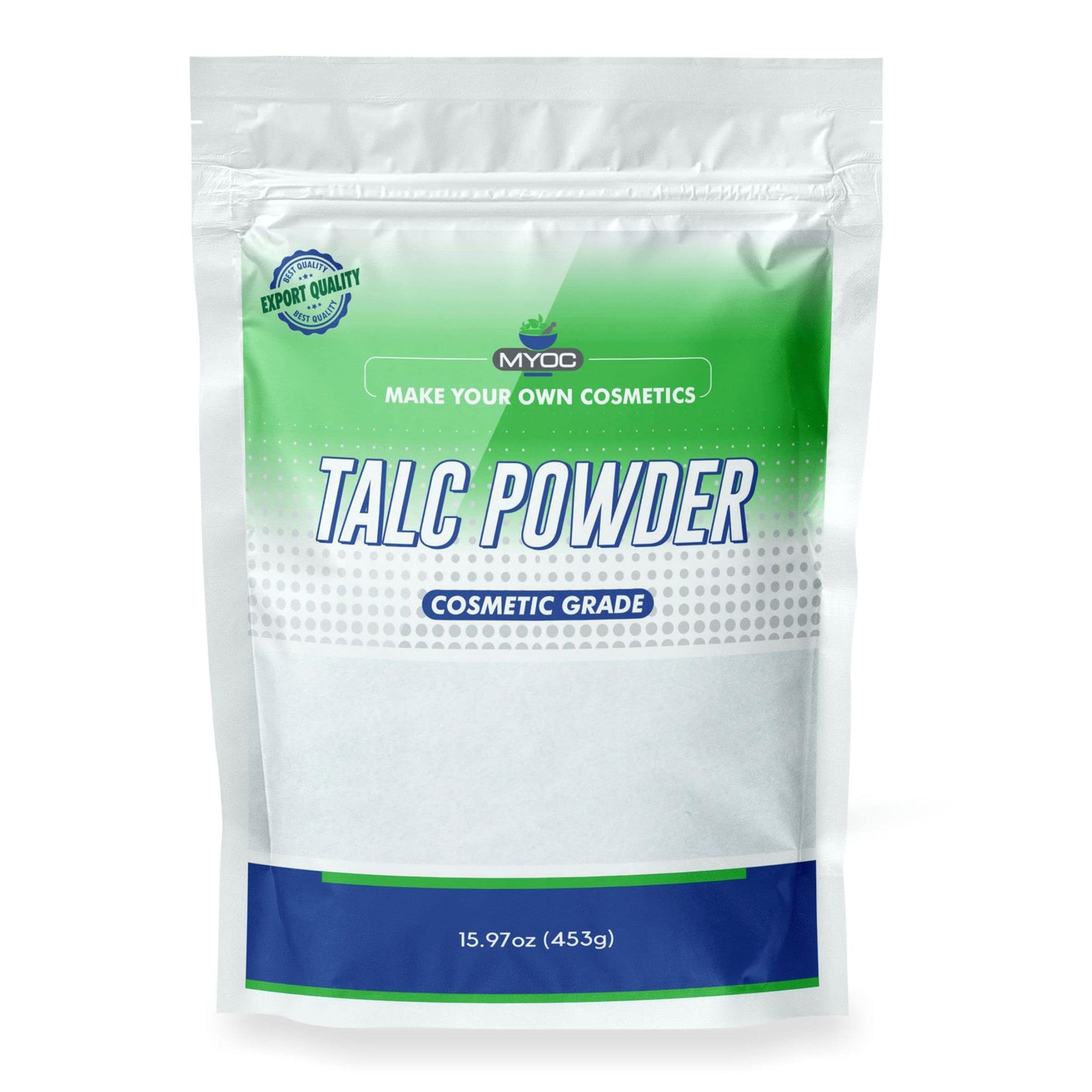 Myoc Talc Powder 453.5 Gm (1 Pound), Pure Talc Powder, Talc Powder for Hair, Talc Powder for Crafts, Talc Powder for Spray, Talc