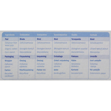 Natracare 3104 Ultra Long Pads 10 Count