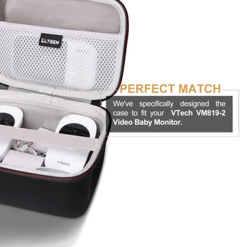 L Ltgem Baby Monitor Travel Case For Kidsneed/Babysense/Vtech/Infant Optics Dxr-8 Pro Baby Monitor (Case Only)