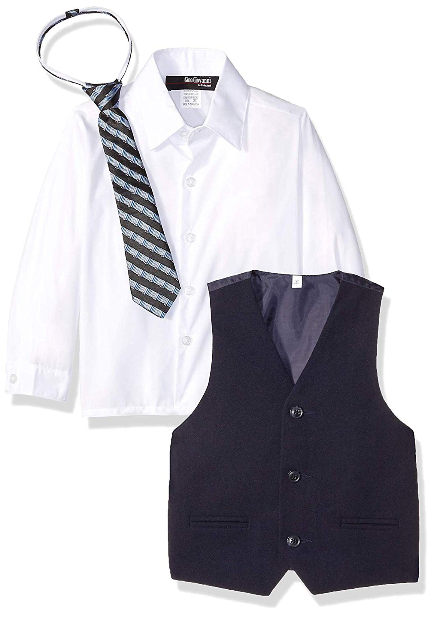 Navy Blue Formal Suit Set From Baby To Teens Gg230 (12, Navy Blue)