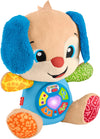 Fisher-Price Baby Learning Toy Laugh & Learn Smart Stages Puppy Musical Plush with Smart Stages for Infants Ages 6+ Months, Mult
