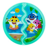 The First Years Pinkfong Baby Shark Divided Suction Plate- Dishwasher Safe Baby Plates With Suction Cups - Baby Feeding Essentia