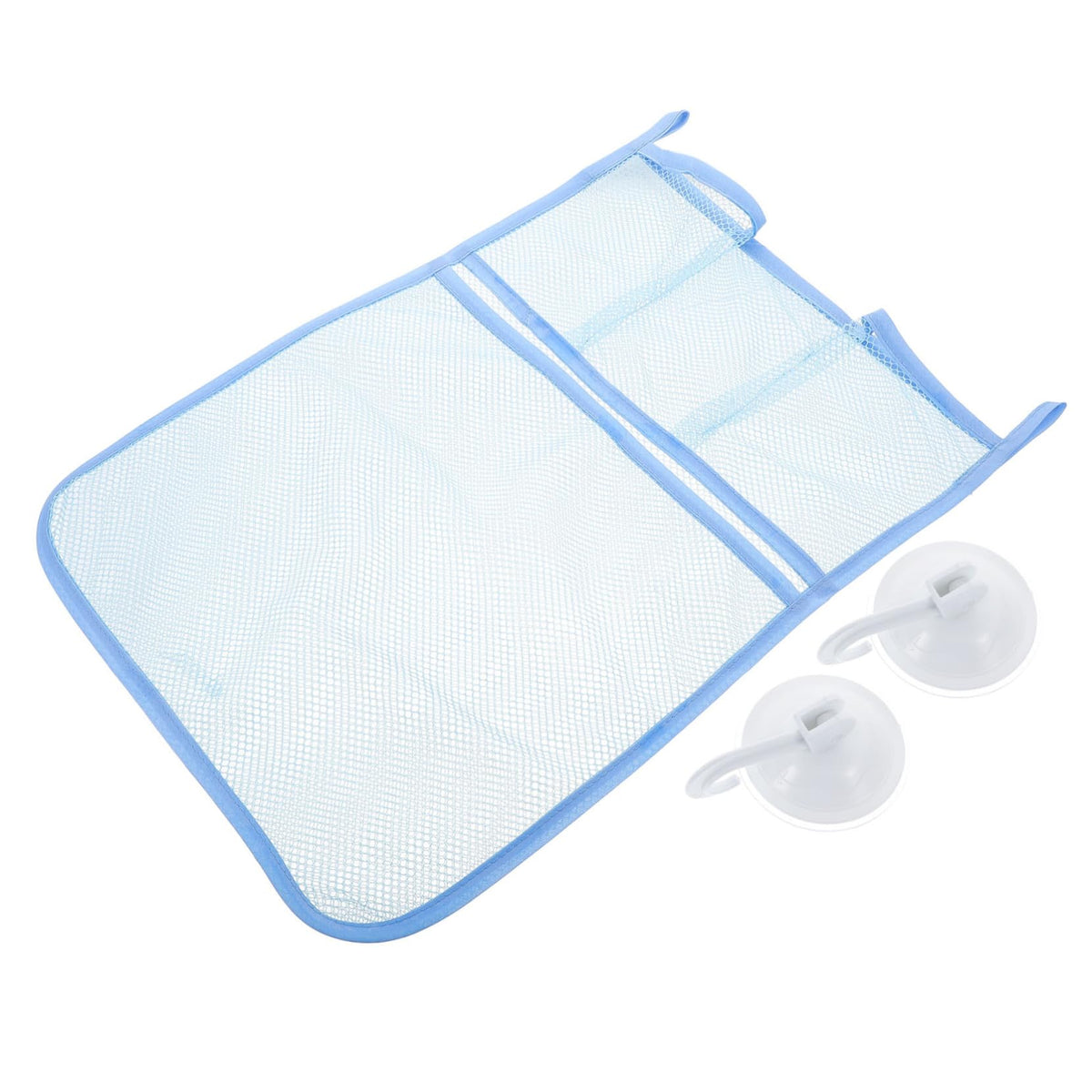 Alipis Hanging Mesh Shower Organizer Bag for Boys and Girls Versatile Bathroom Storage for Toys Toiletries More Easy to Install