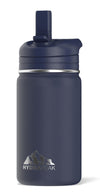 Hydrapeak Mini 14Oz Water Bottle With Straw Lid, Stainless Steel Double Wall Insulated Water Bottle | Leak-Proof And Spill-Proof