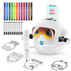 Ytcx.Tech Drawing Robot for Kids, Interactive Montessori Educational Drawing Machine with 100 Cards, Smart Painting Learning Rob