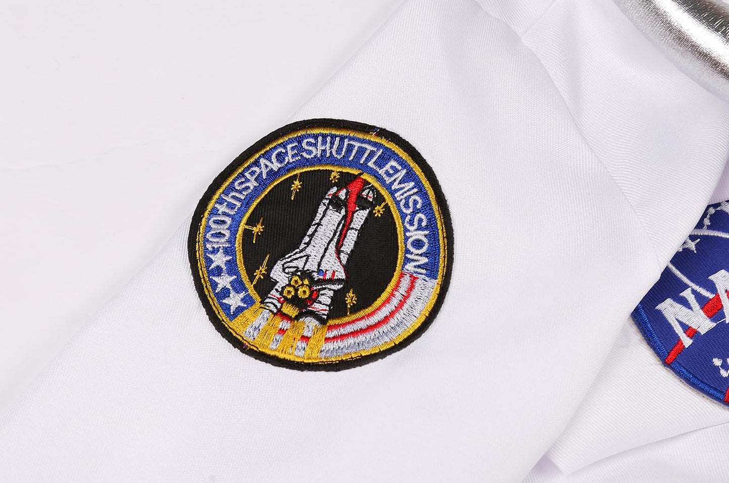 Costumerry Astronaut Costume For Kids Halloween Dress Up Space Birthday Gifts (5-7 Years)