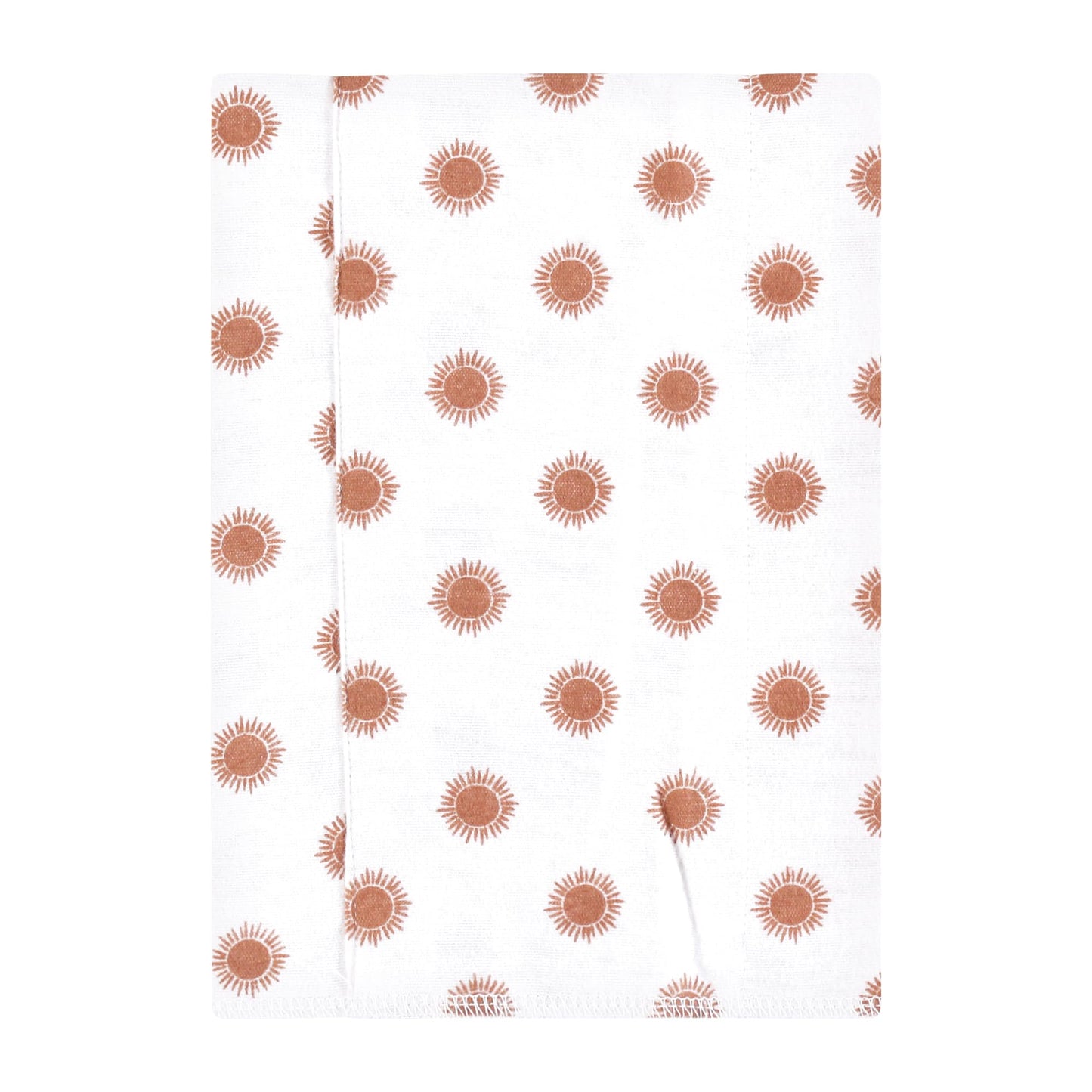 Hudson Baby Unisex Baby Cotton Flannel Burp Cloths, Fun Desert, One Size