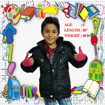 Offa Thumb Sucking Stop For Kids (Ages 3-6) - Kit Has 2 Thumb Sucking Deterrent Gloves (Pomegranate Flower) & Guide Booklet