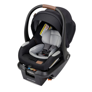 Maxi-Cosi'S Mico Luxe+ Baby Car Seat: Infant Car Seat With Base And Versatile Baby Carrier Seat Functionality, Essential Black
