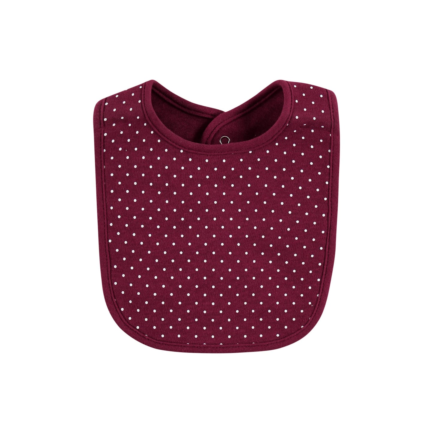 Hudson Baby Unisex Baby Cotton Bibs, Pumpkin Spice Date, One Size