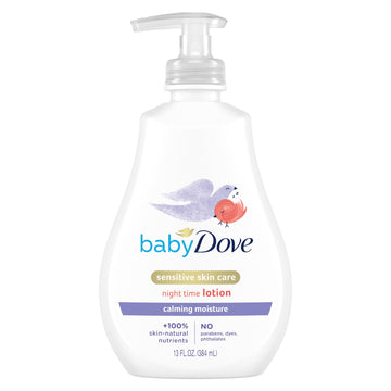 Baby Dove Sensitive Skin Care Baby Lotion For A Soothing Scented Lotion Calming Moisture Hypoallergenic And Dermatologist-Tested