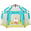 Bend River Baby Playpen With Canopy, Portable Baby Beach Tent, Toddler Play Yard Indoor And Outdoor, Foldable Mosquito Net For I
