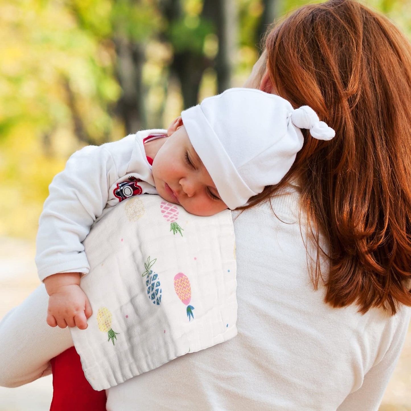20 Pack Muslin Baby Burp Cloths Large 20 X 10 Inches Cotton Baby Burp Rags Towel And Washcloths Face Towels 6 Layers Super Absor