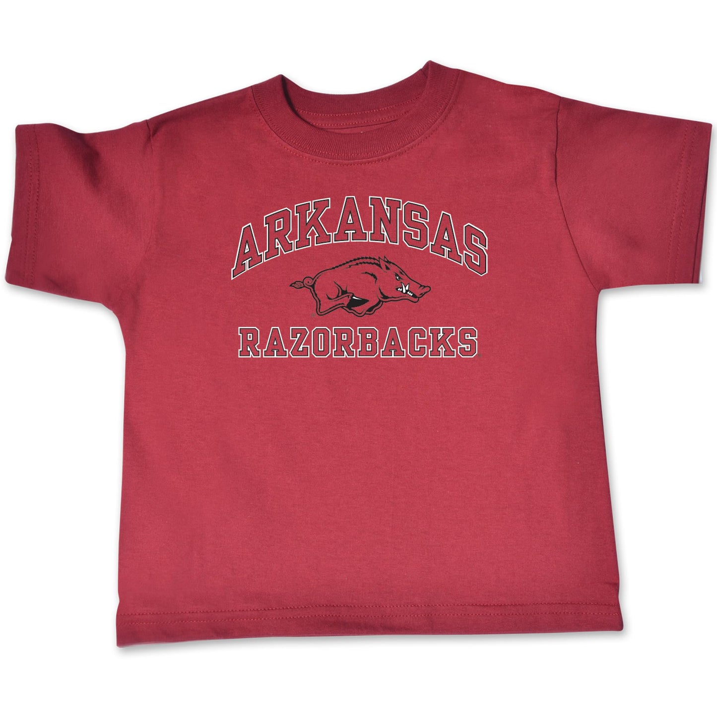 Ncaa Arkansas Razorbacks Toddler Short Sleeve Tee, 5/6 Toddler, Cardinal