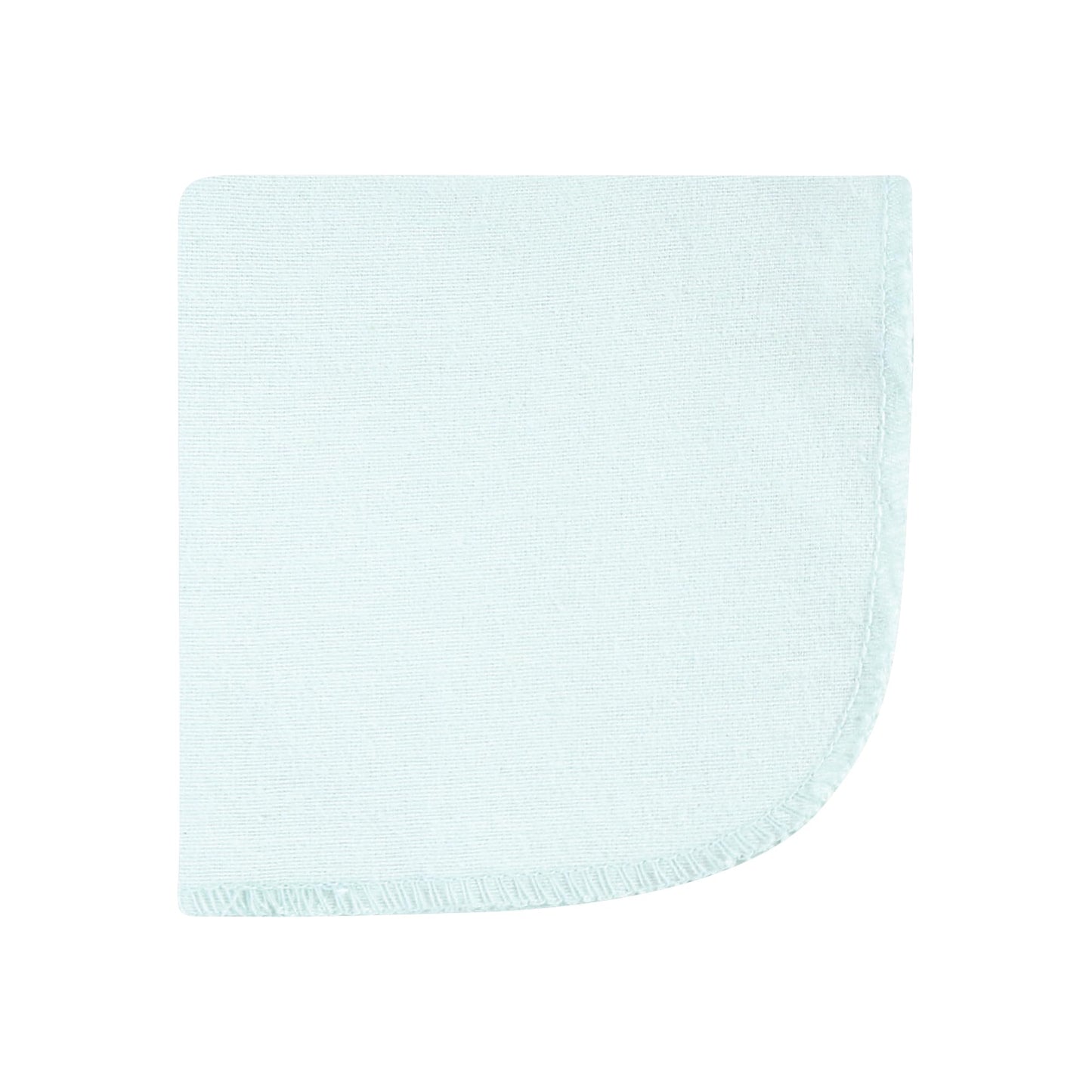 Hudson Baby Unisex Baby Flannel Washcloths, Boy Woodland Pals 10Pk, One Size