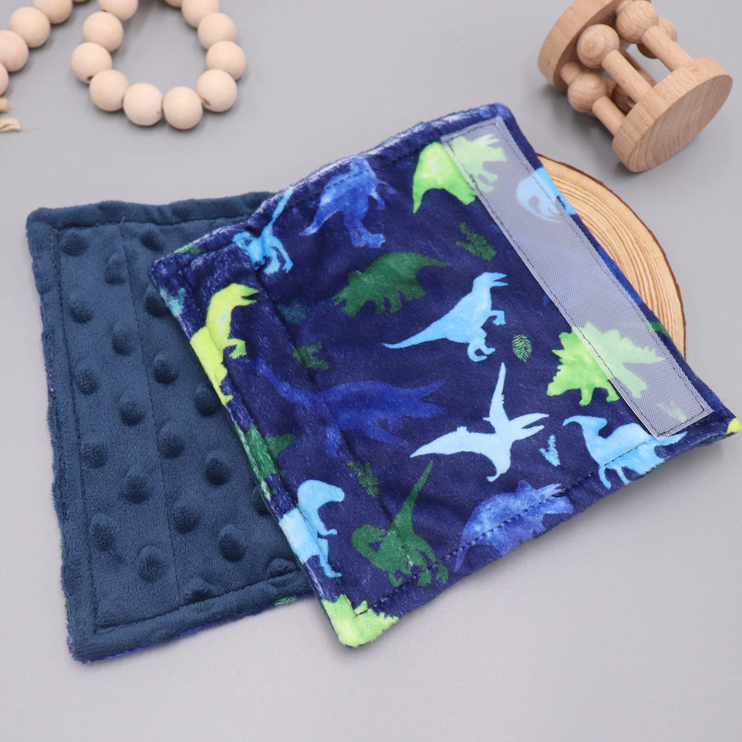 Baby Strap Cover, Stroller Strap Cover, Dinosaur Car Seat Strap Covers, Car Seat Straps Shoulder Pads, 2 Pack, Watercolor Patter