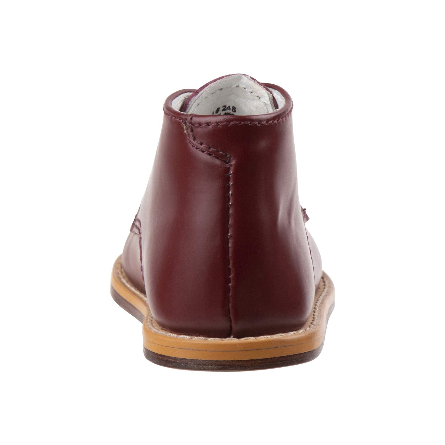 Josmo Baby Unisex Walking Shoes First Walker, Baby First Walker Shoes - Burgundy (Size 4.5 Toddler)
