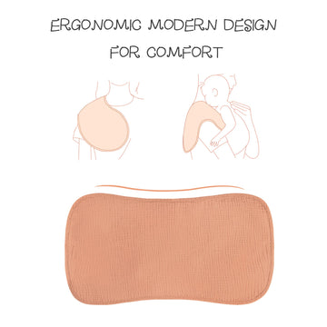 Konssy Muslin Baby Burp Cloths Sets For Unisex- 6 Pack Large 100% Cotton Burping Clothes For Newborn